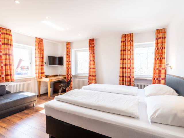 Innenansicht Queensize Zimmer